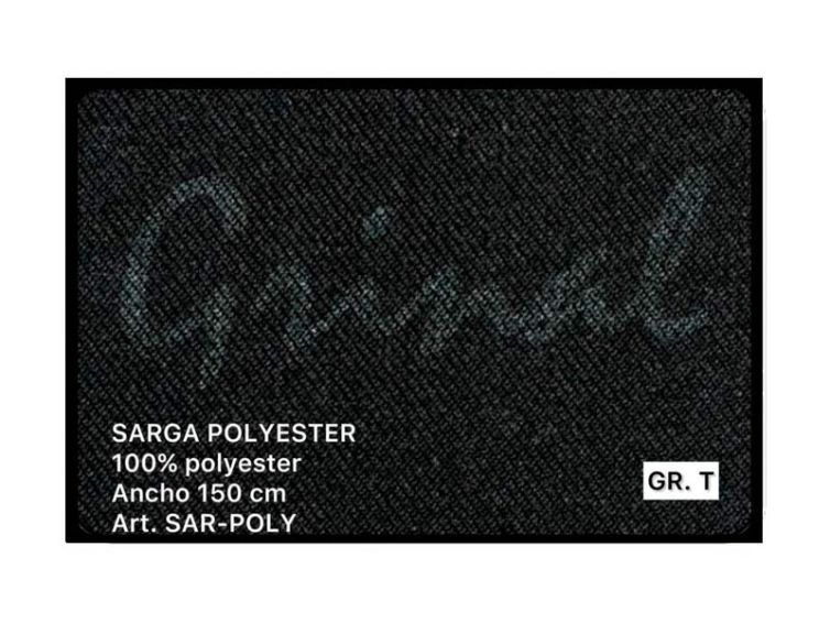 SAR-POLY – Sarga Polyester Base 100% Polyester 1,50 De Ancho X 1 Mt