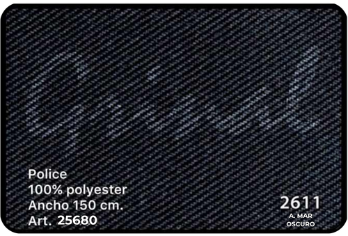 25680 – Police Base 100% Polyester 1,50 De Ancho X 1 Mt